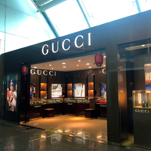 奢侈品店專柜/店面門(mén)頭標(biāo)識(shí)發(fā)光字